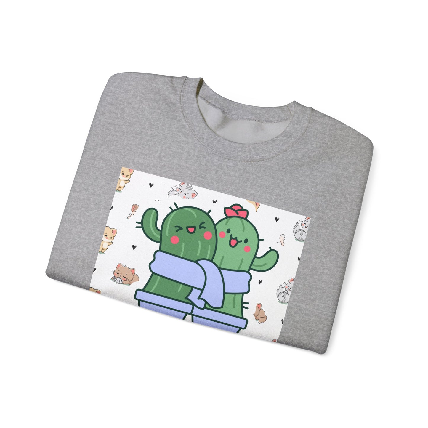Cute Cactus Mom Sweatshirt - "I Love You Always & Forever"
