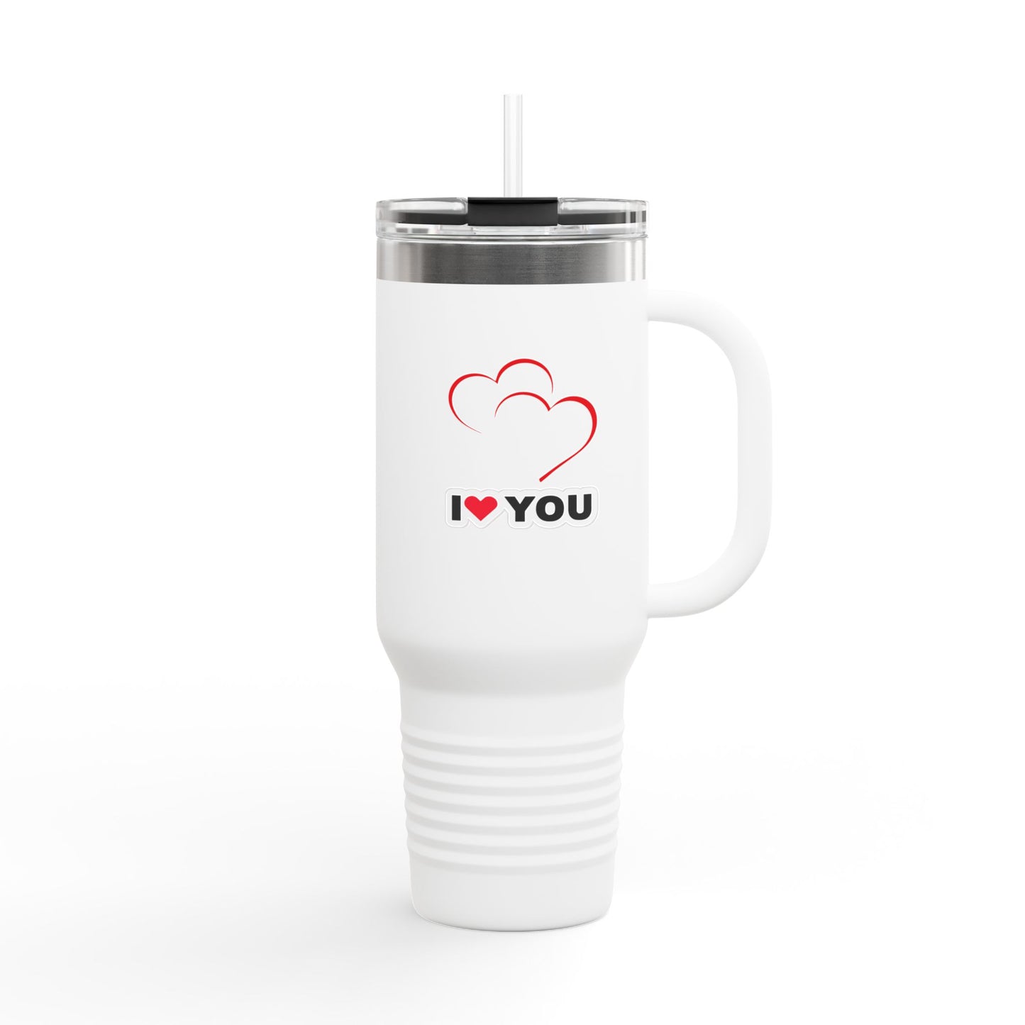 ‘I Love You’ Insulated Travel Mug, 40oz