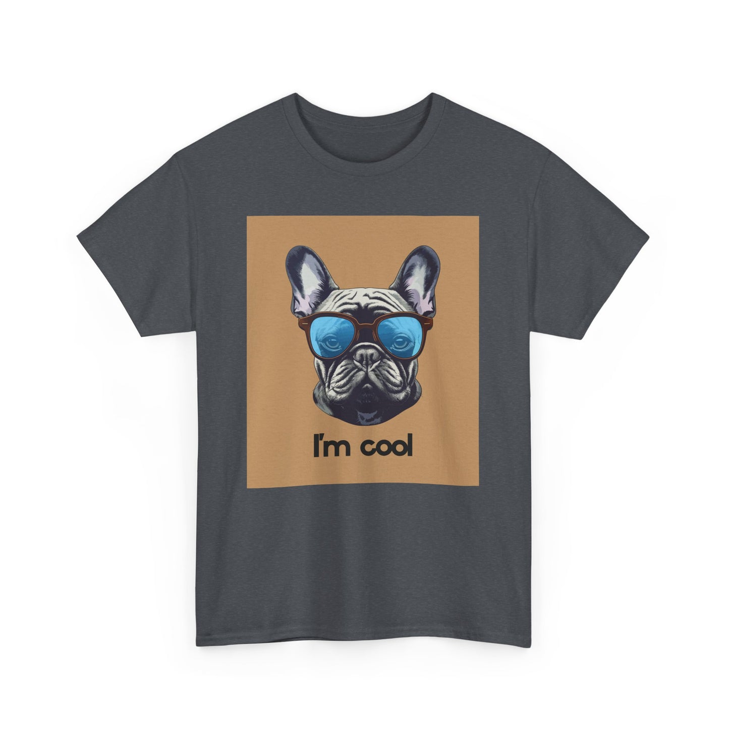 Cool French Bulldog Tee, Casual Unisex Shirt, Cool Dog Lover Gift, Summer Fashion, Funny Pet T-Shirt, Unique Gift for Dog Lovers