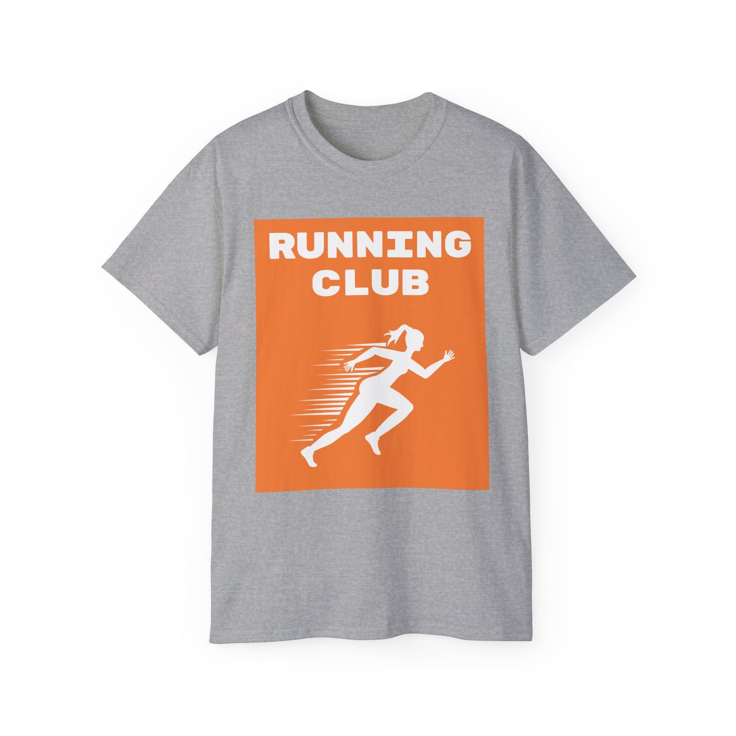 ‘Running Club’ Unisex Ultra Cotton Tee
