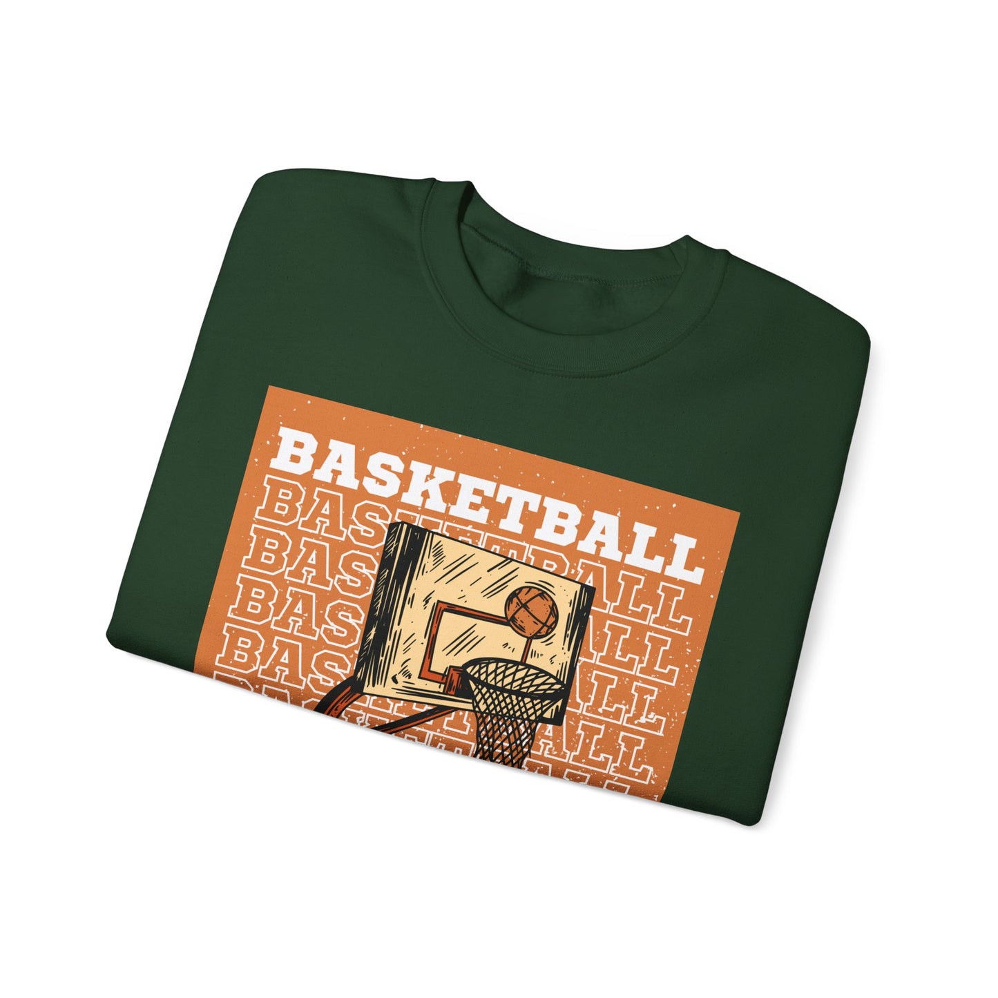 ‘Basketball’ Unisex Heavy Blend™ Crewneck Sweatshirt