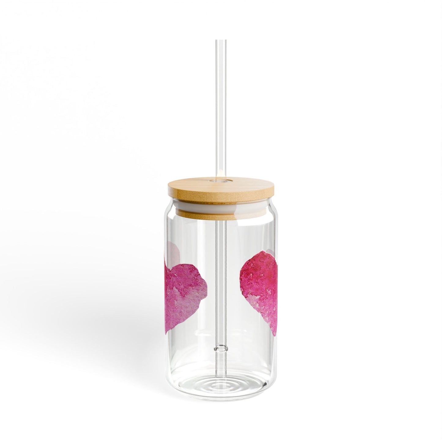 ‘Heart’ Sipper Glass, 16oz