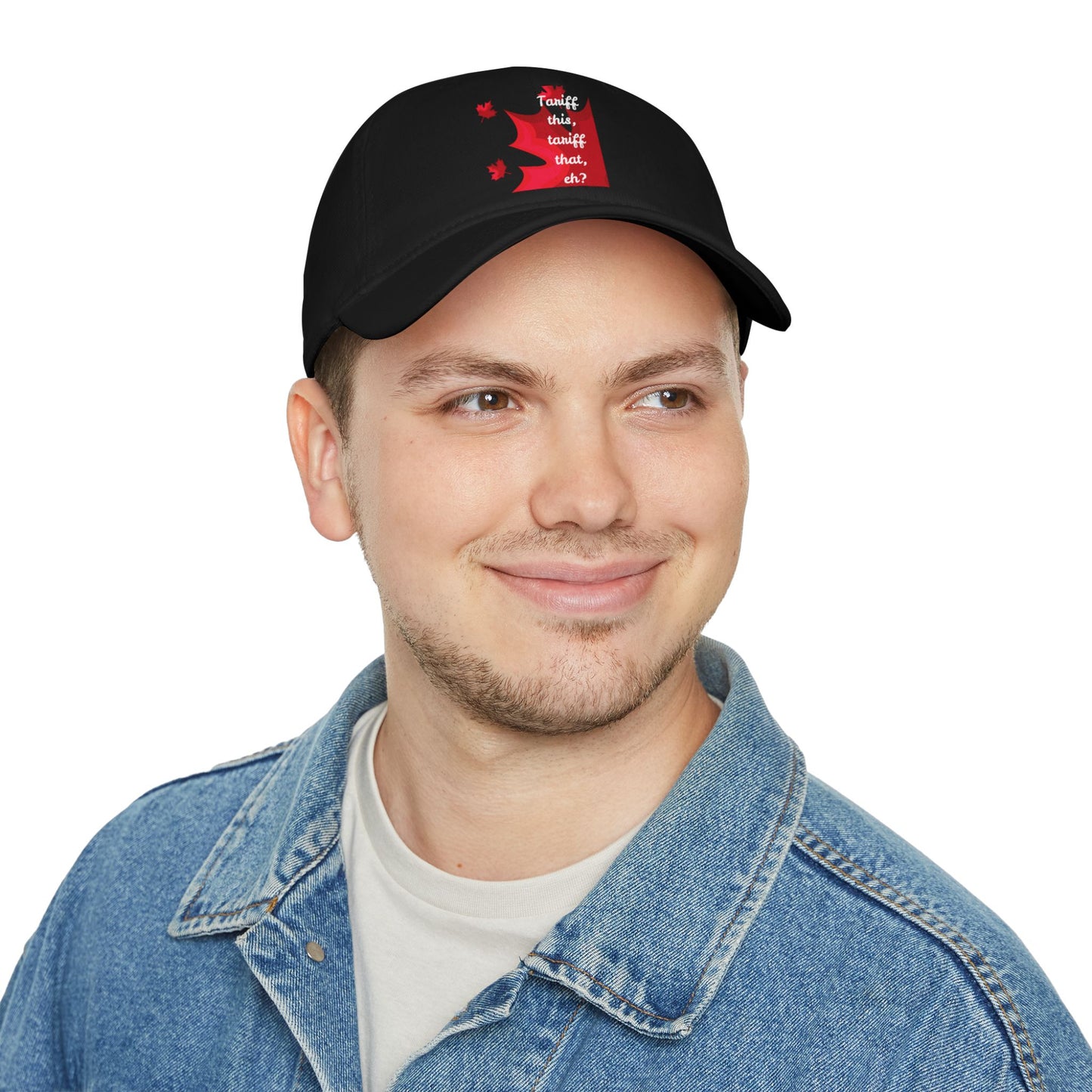 Fun Canadian Low Profile Baseball Cap – 'Tariff This, Tariff That, Eh?'
