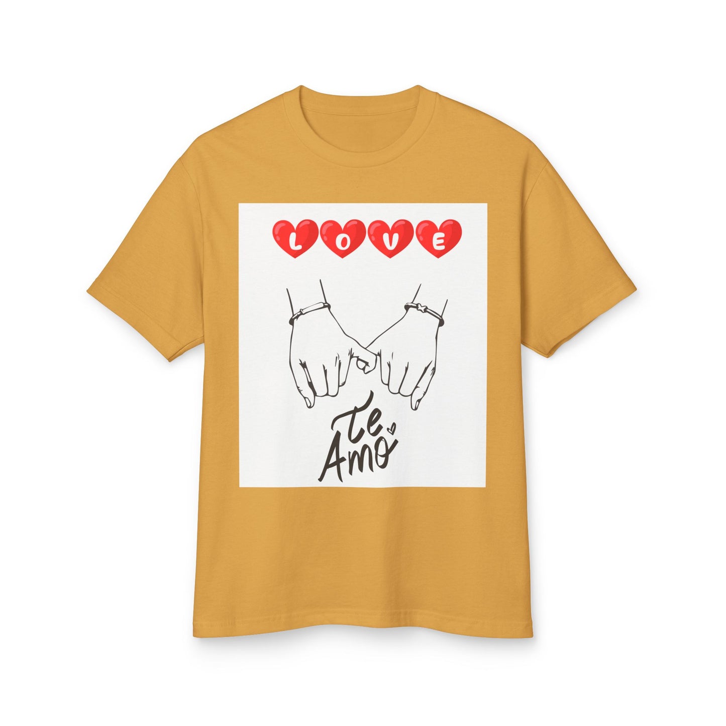 ‘His & Hers Valentines’ Unisex Garment-Dyed Heavyweight Cotton Tee
