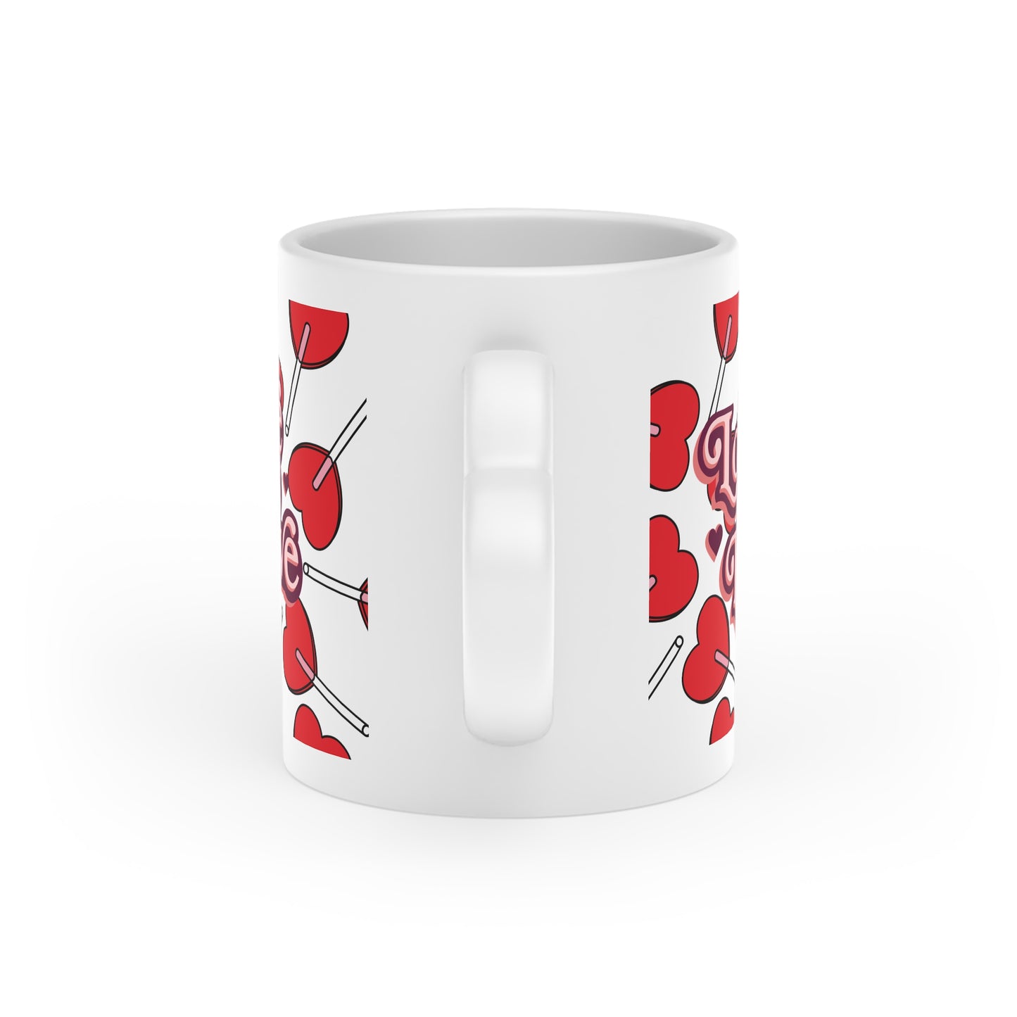 ‘Love is Love’ Heart-Shaped Mug