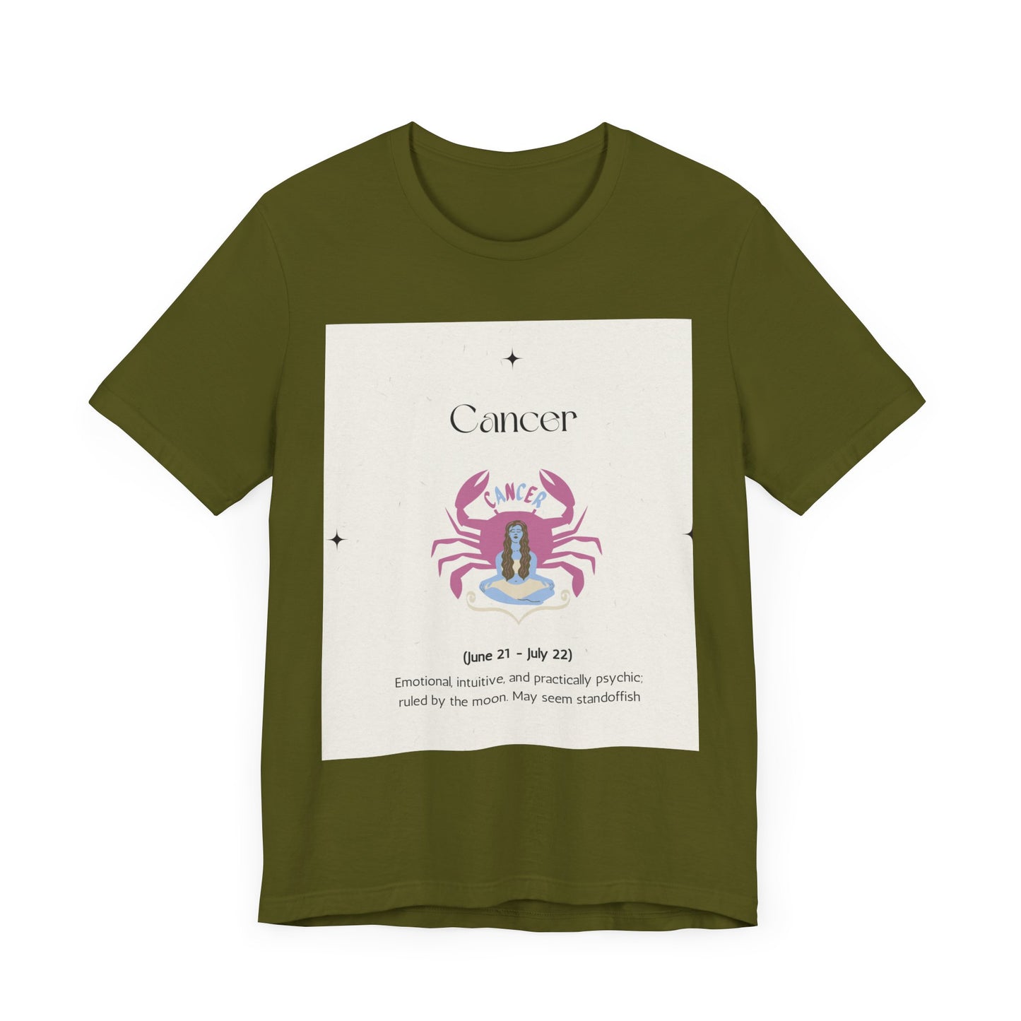 ‘Zodiac sign’ Unisex Jersey Short Sleeve Tee