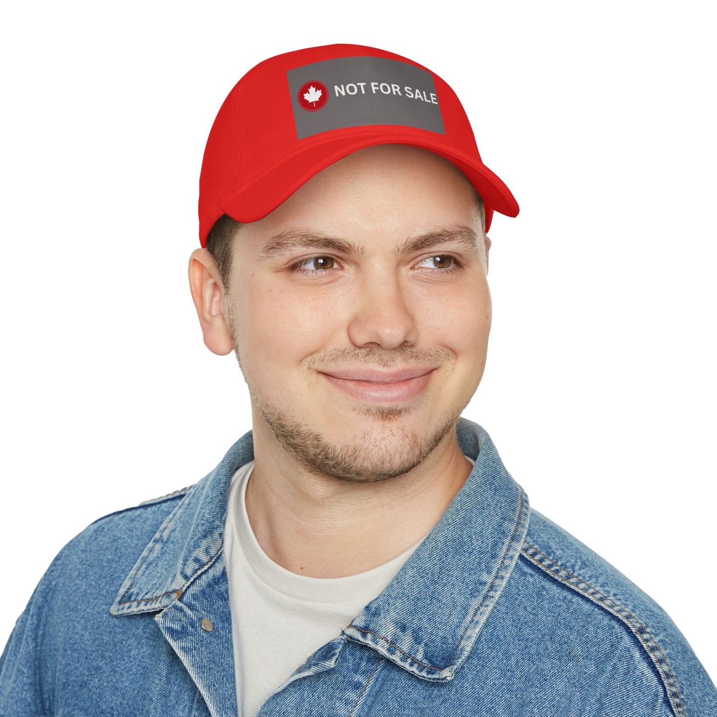 Bold Red Not For Sale Baseball Cap - Casual Streetwear Accessory