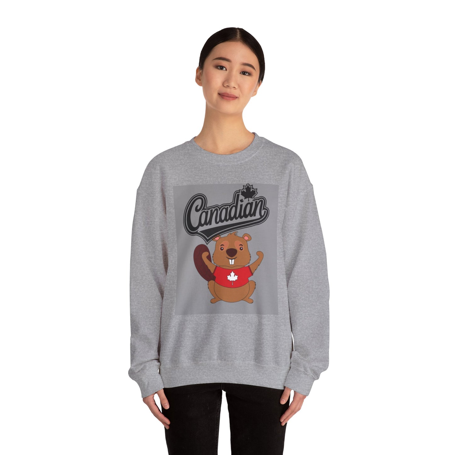 Canadian Beaver Crewneck Sweatshirt - Unisex Heavy Blend™