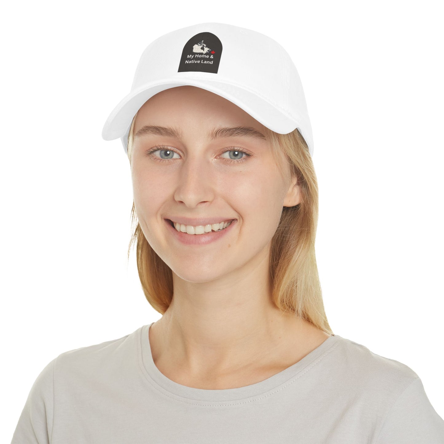 My Home & Native Land Low Profile Baseball Cap - Red Adjustable Hat