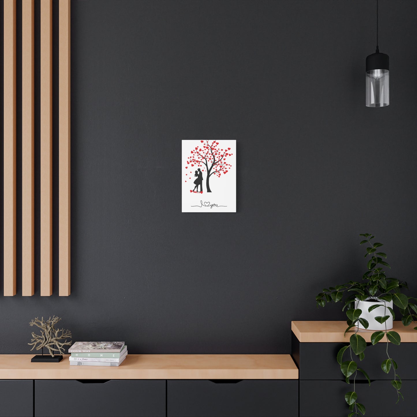 ‘Valentines’ Matte Canvas, Stretched, 1.25"