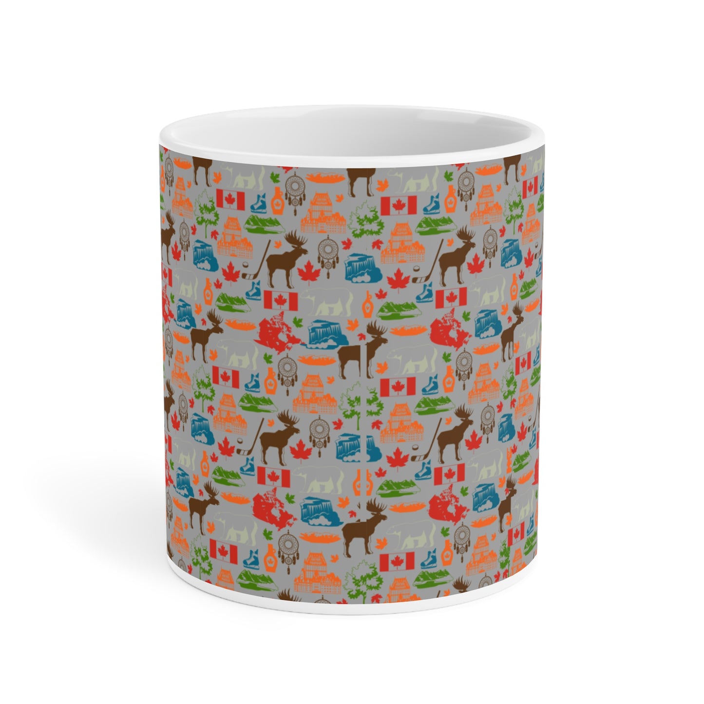 Adventure-Themed Ceramic Mugs - Perfect for Nature Lovers and Campers