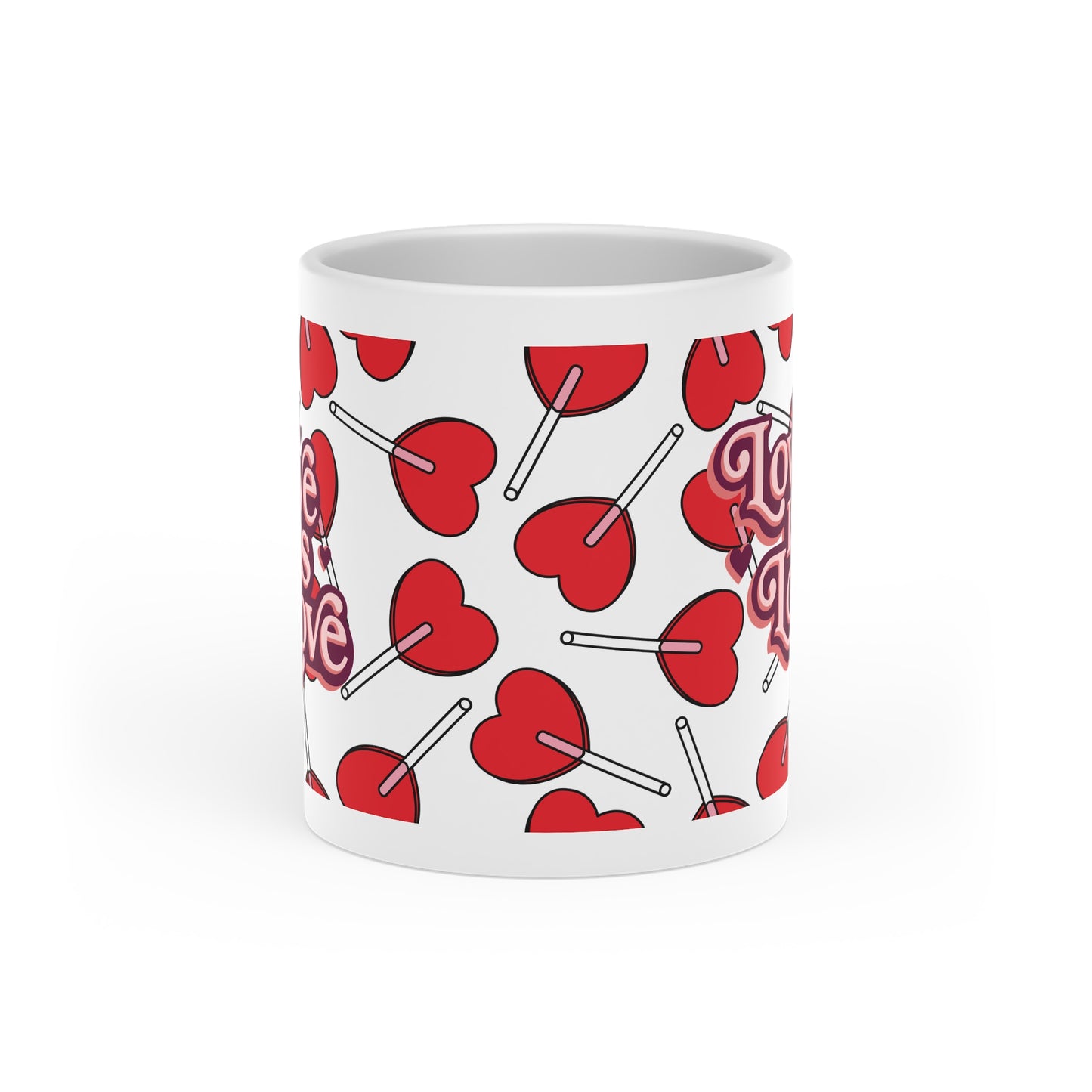 ‘Love is Love’ Heart-Shaped Mug