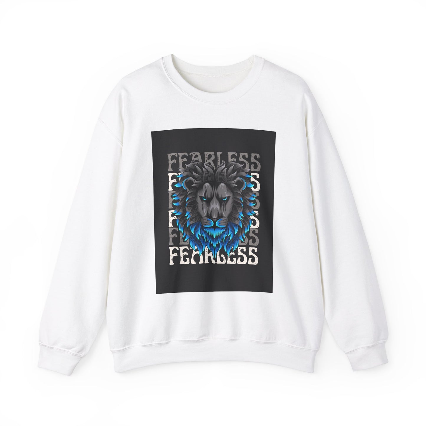 ‘Fearless Blue’ Unisex Heavy Blend™ Crewneck Sweatshirt