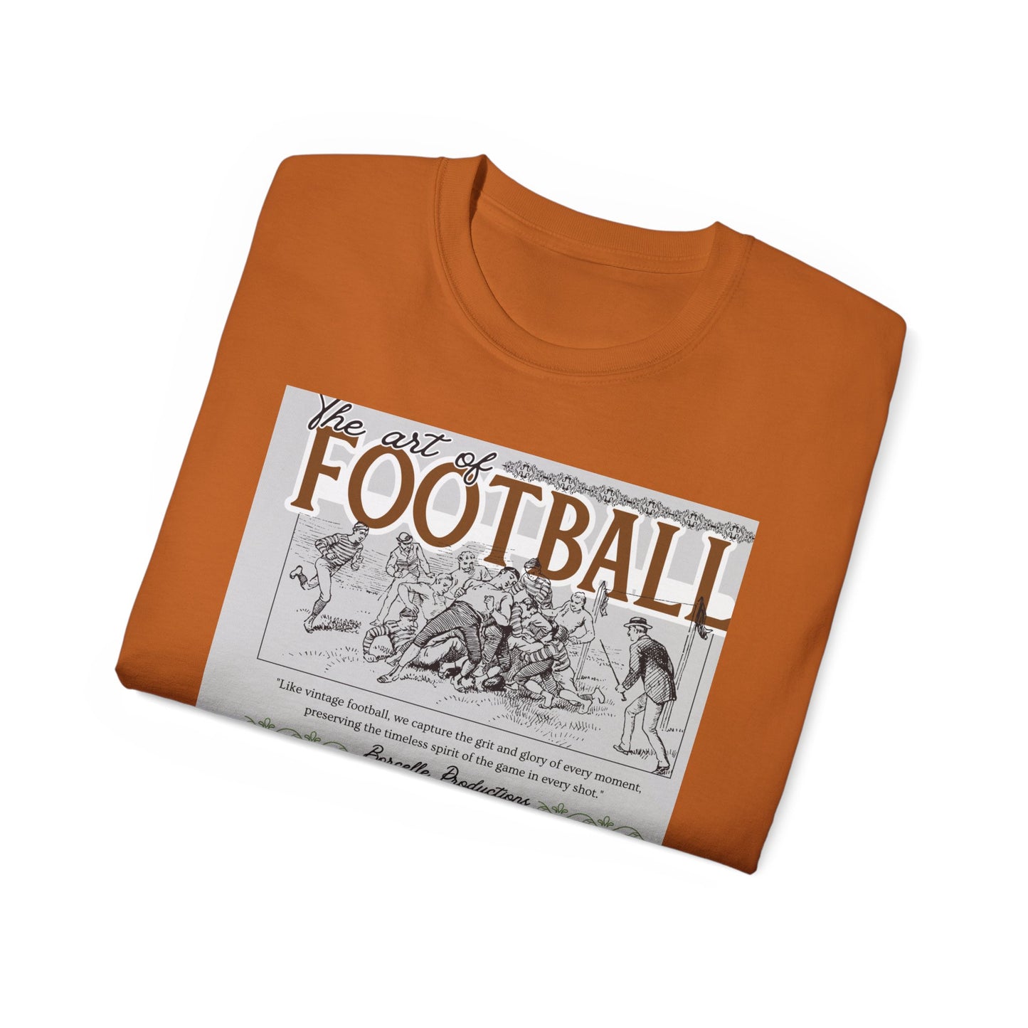 ‘Football’ Unisex Ultra Cotton Tee