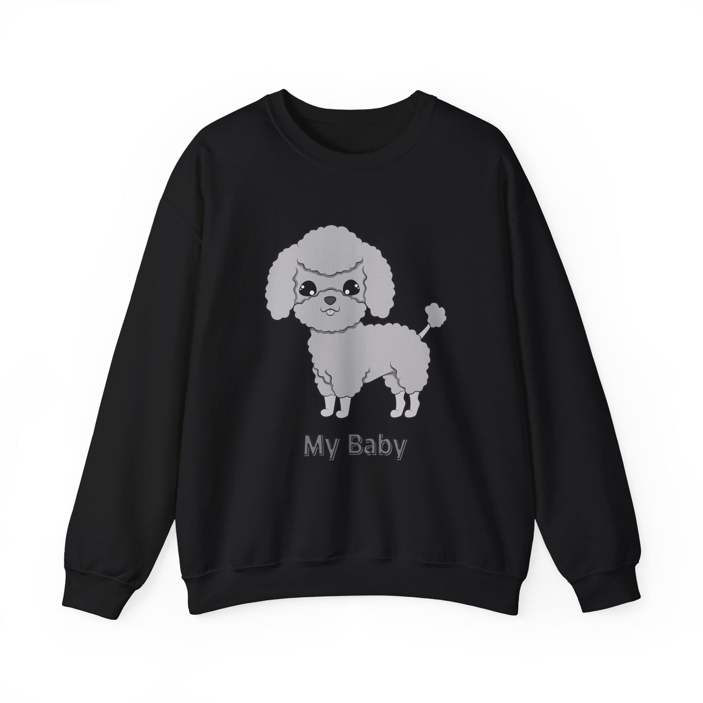 ‘My Baby’ Personalized Unisex Heavy Blend™ Crewneck Sweatshirt. Replace My Baby with your dog’s name