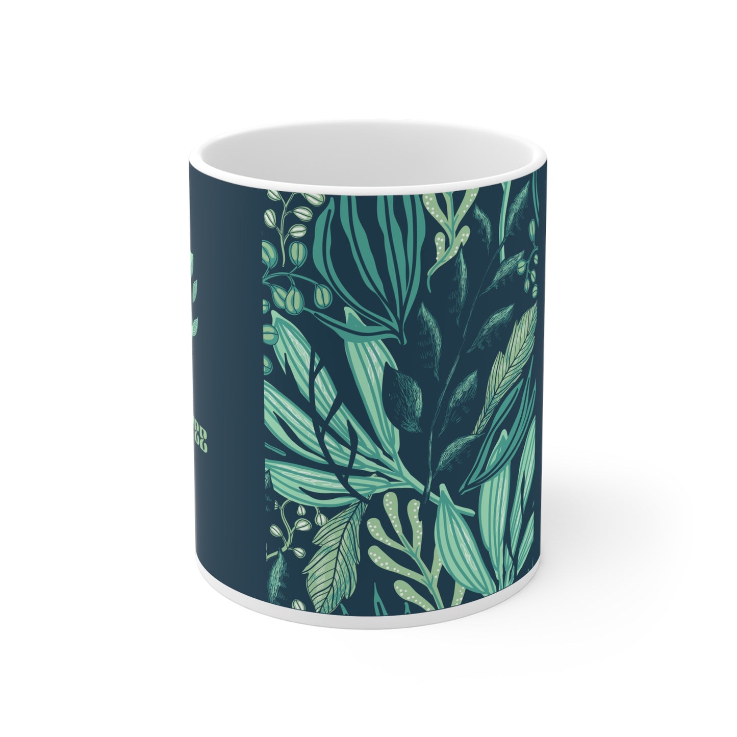 Botanical Ceramic Mug Collection, Eco-Friendly Coffee Cup, Perfect Gift for Plant Lovers, Sip & Savor, Nature-Inspired Drinkware