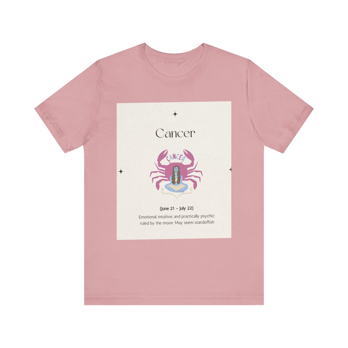 ‘Zodiac sign’ Unisex Jersey Short Sleeve Tee