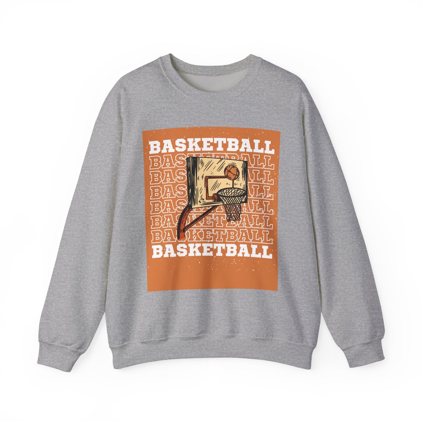 ‘Basketball’ Unisex Heavy Blend™ Crewneck Sweatshirt