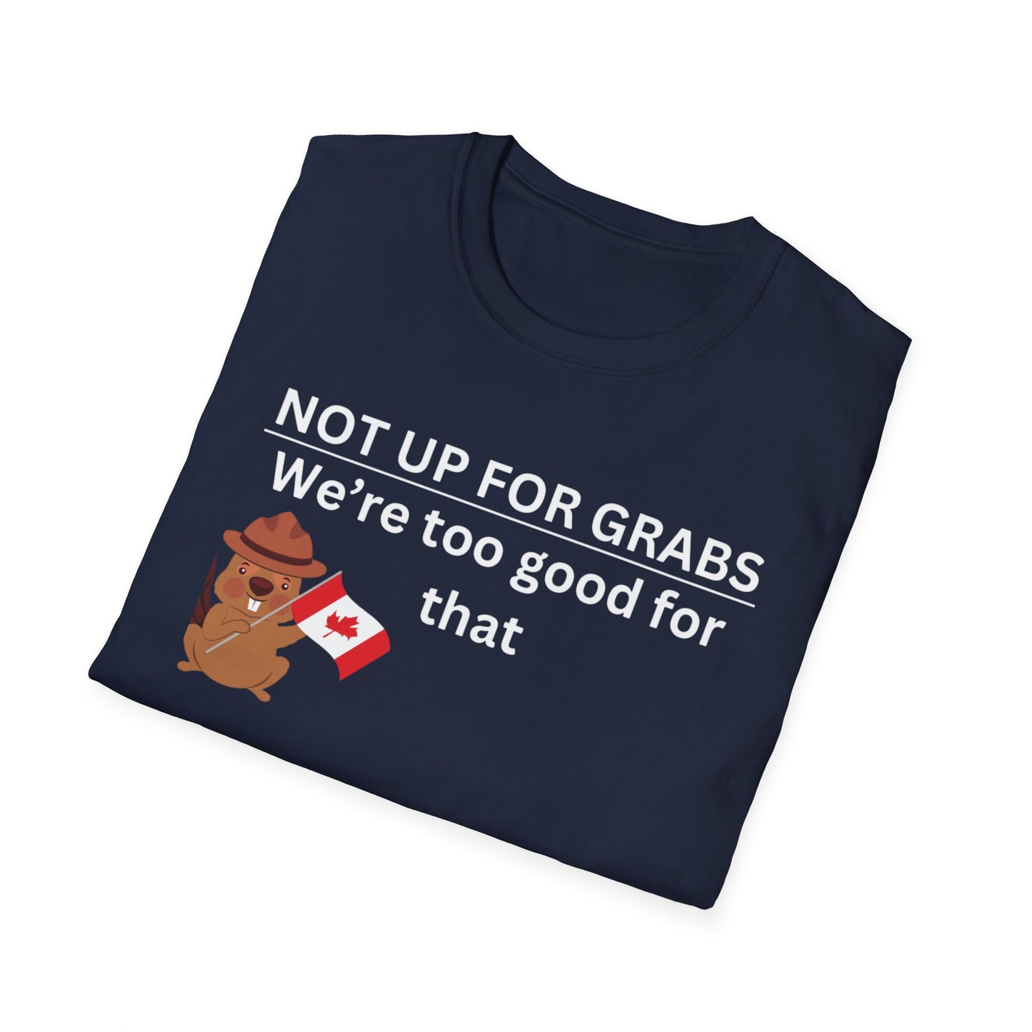 Cute Adventure Bear Unisex Softstyle T-Shirt