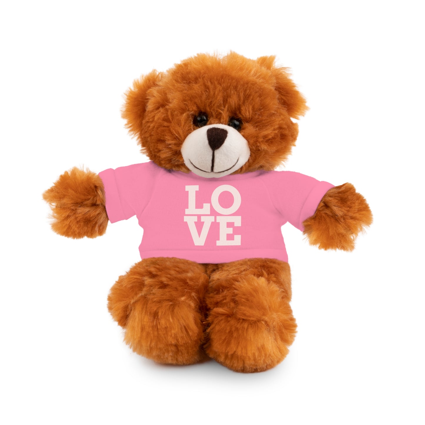 ‘Pink’ Stuffed Animals with Tee