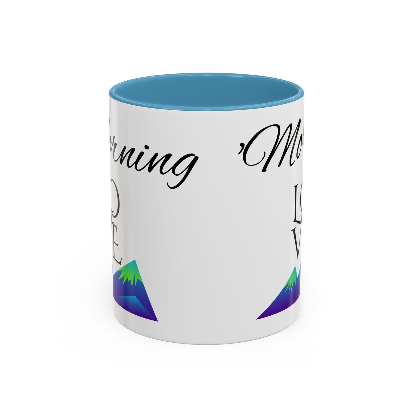 ‘MORNING LOVE’ Accent Coffee Mug (11, 15oz)