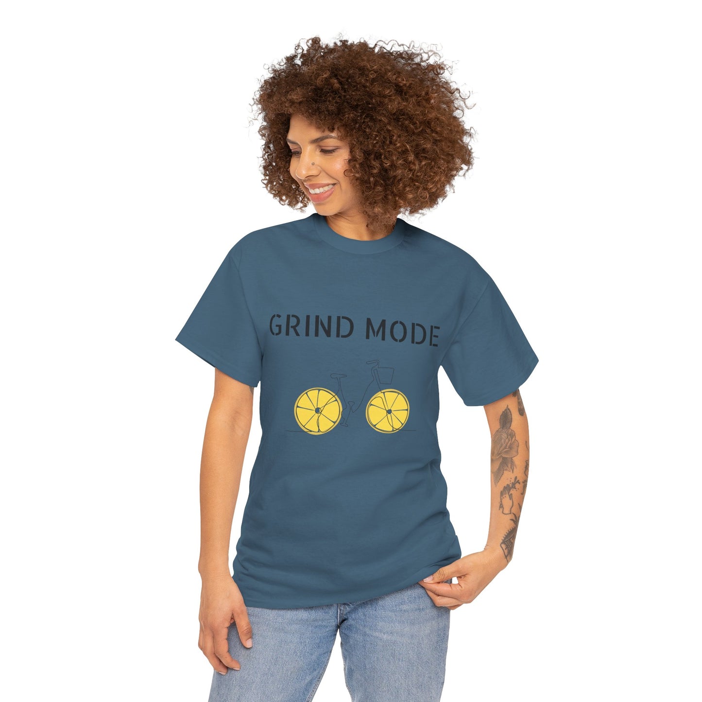 ‘Grind Mode’ Unisex Heavy Cotton Tee