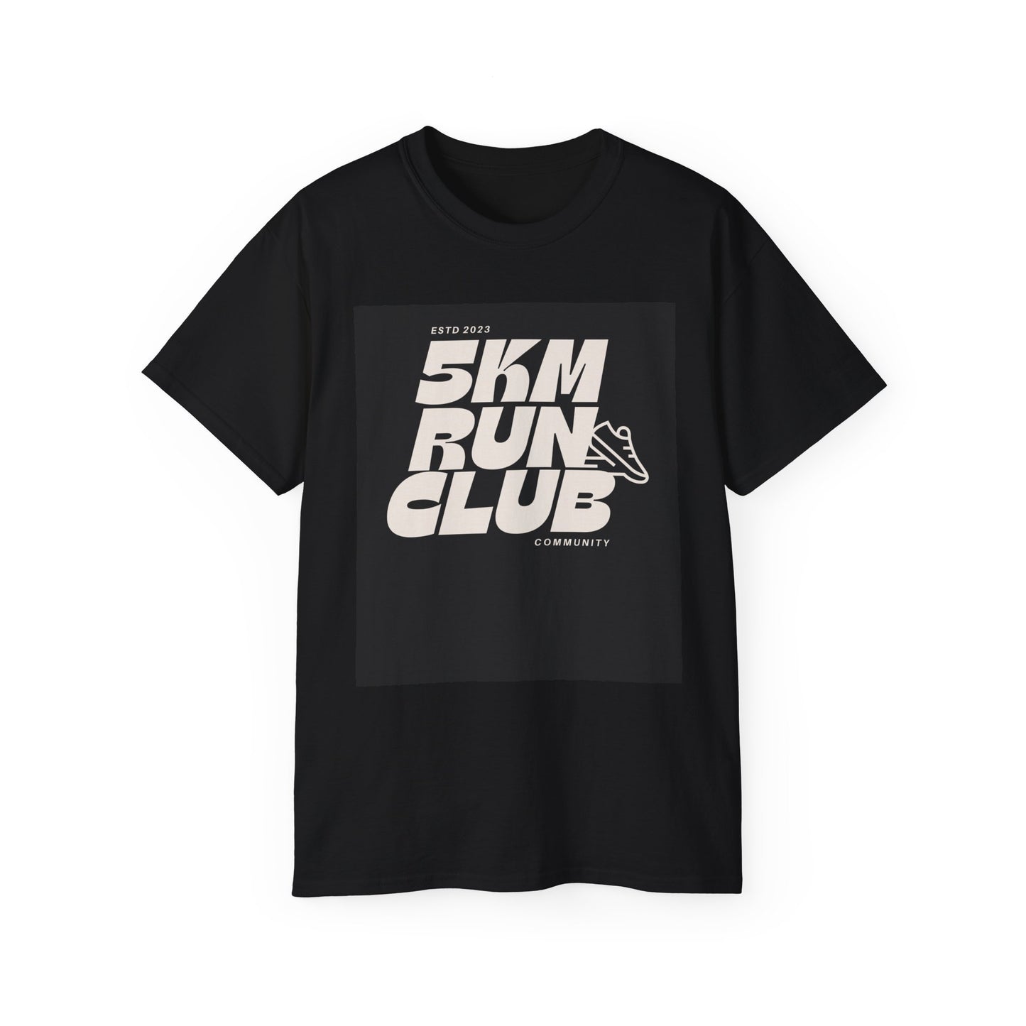‘5km Run Club’ Unisex Ultra Cotton Tee