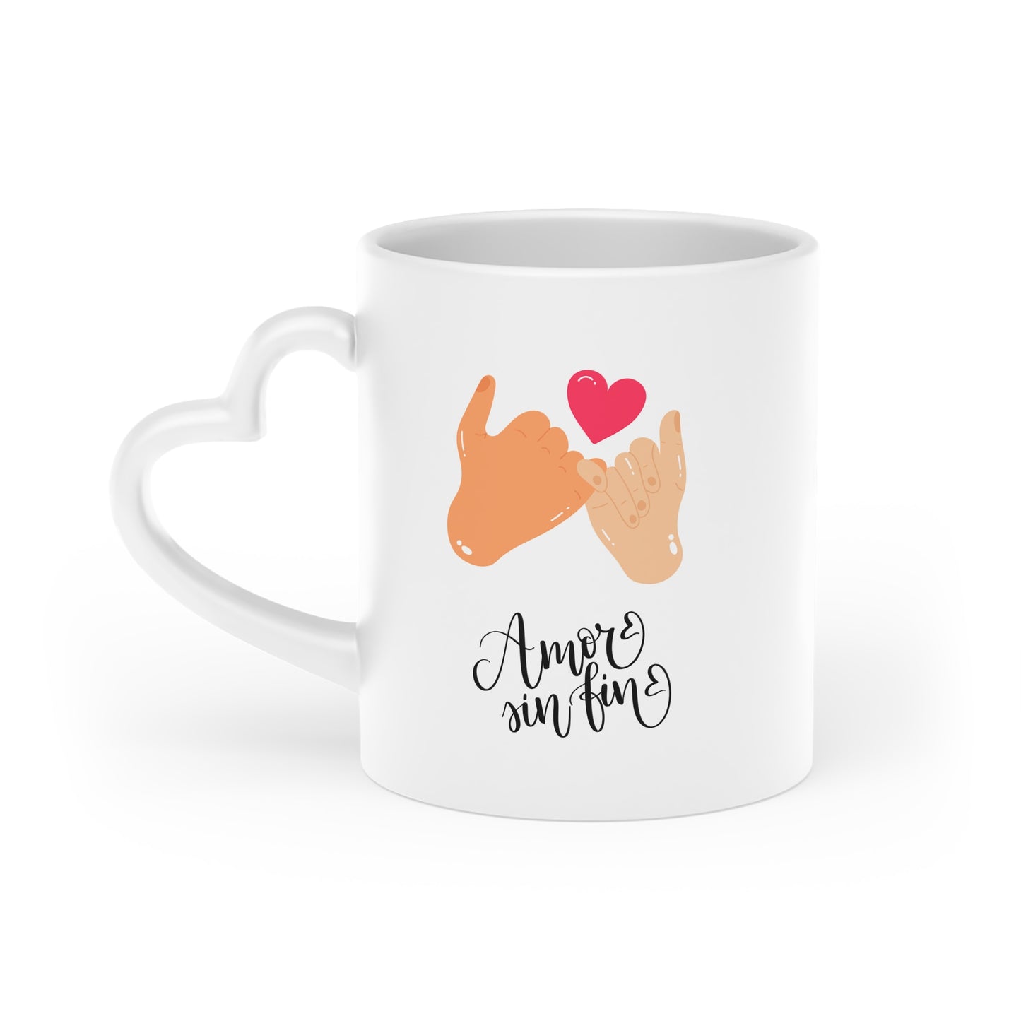 Heart-Shaped Mug