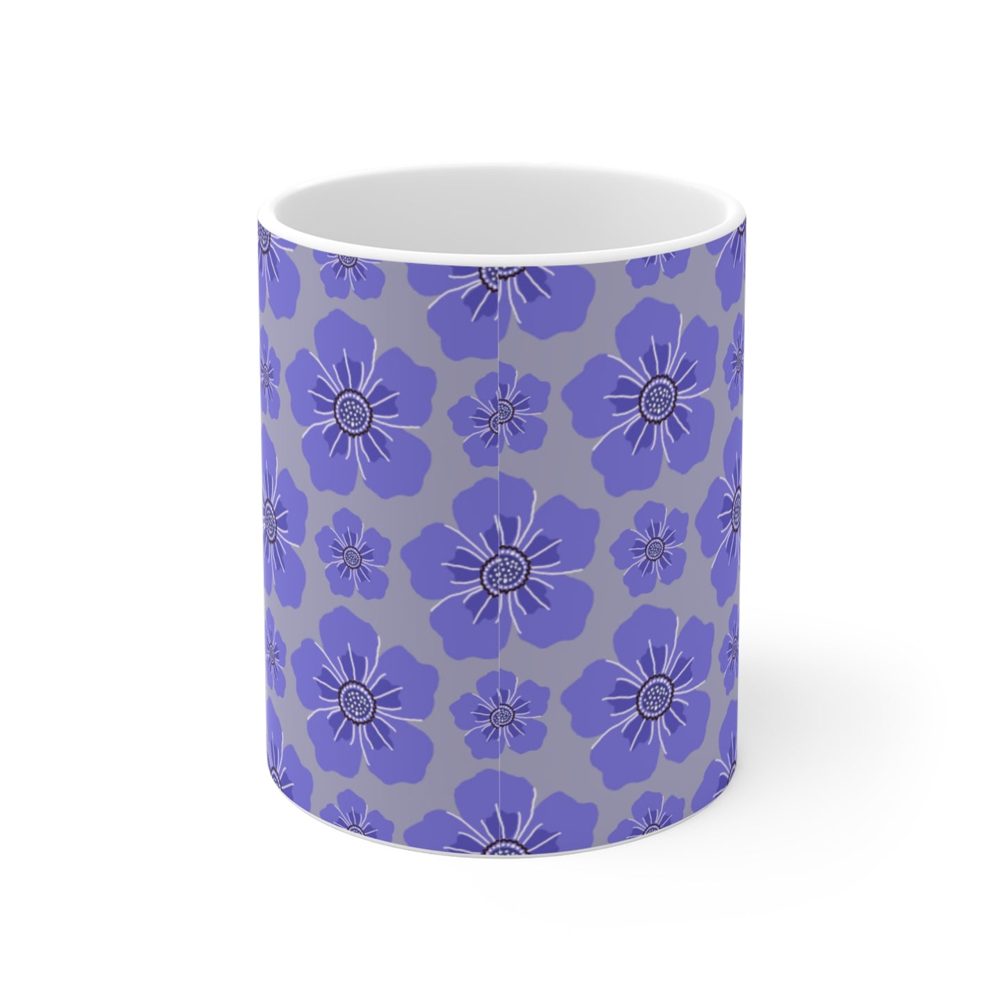 Floral Ceramic Mug (CDA)– Perfect for Gift Giving and Home Decor