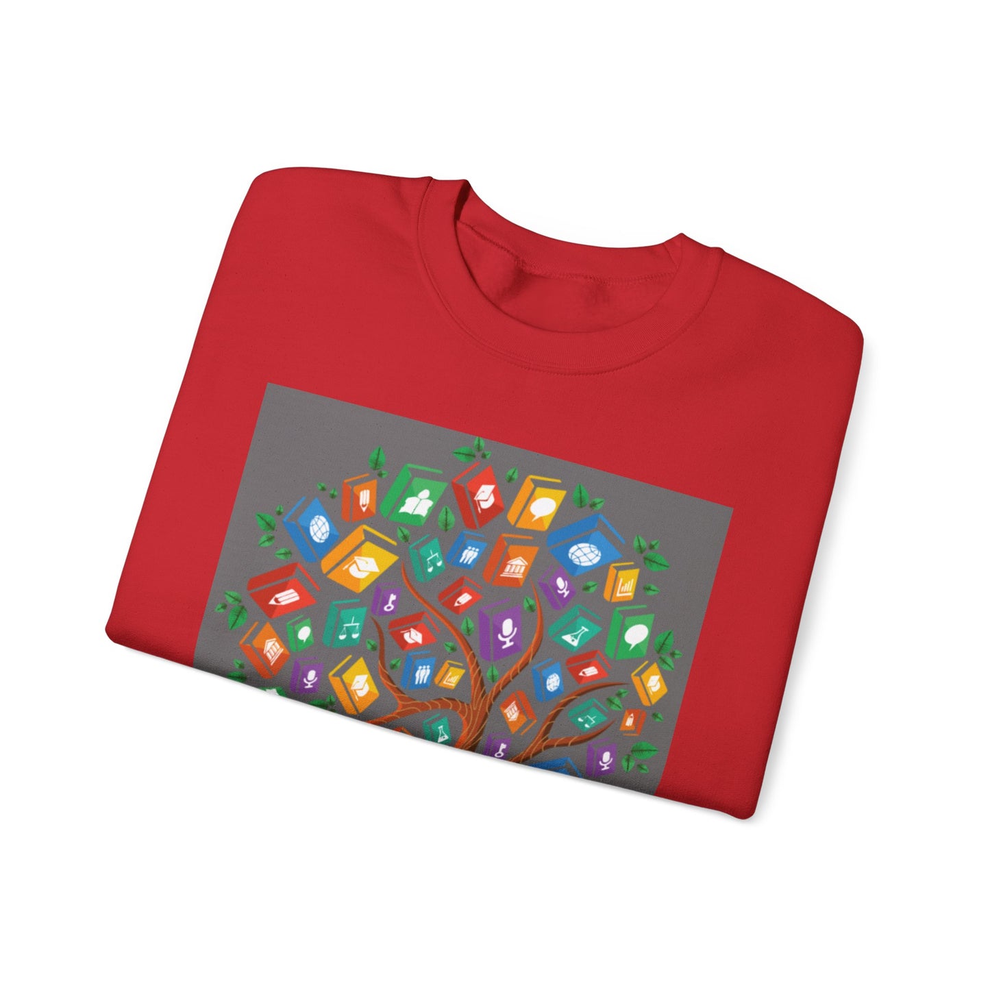 Gearhead Tree Graphic Unisex Crewneck Sweatshirt - Cozy & Stylish