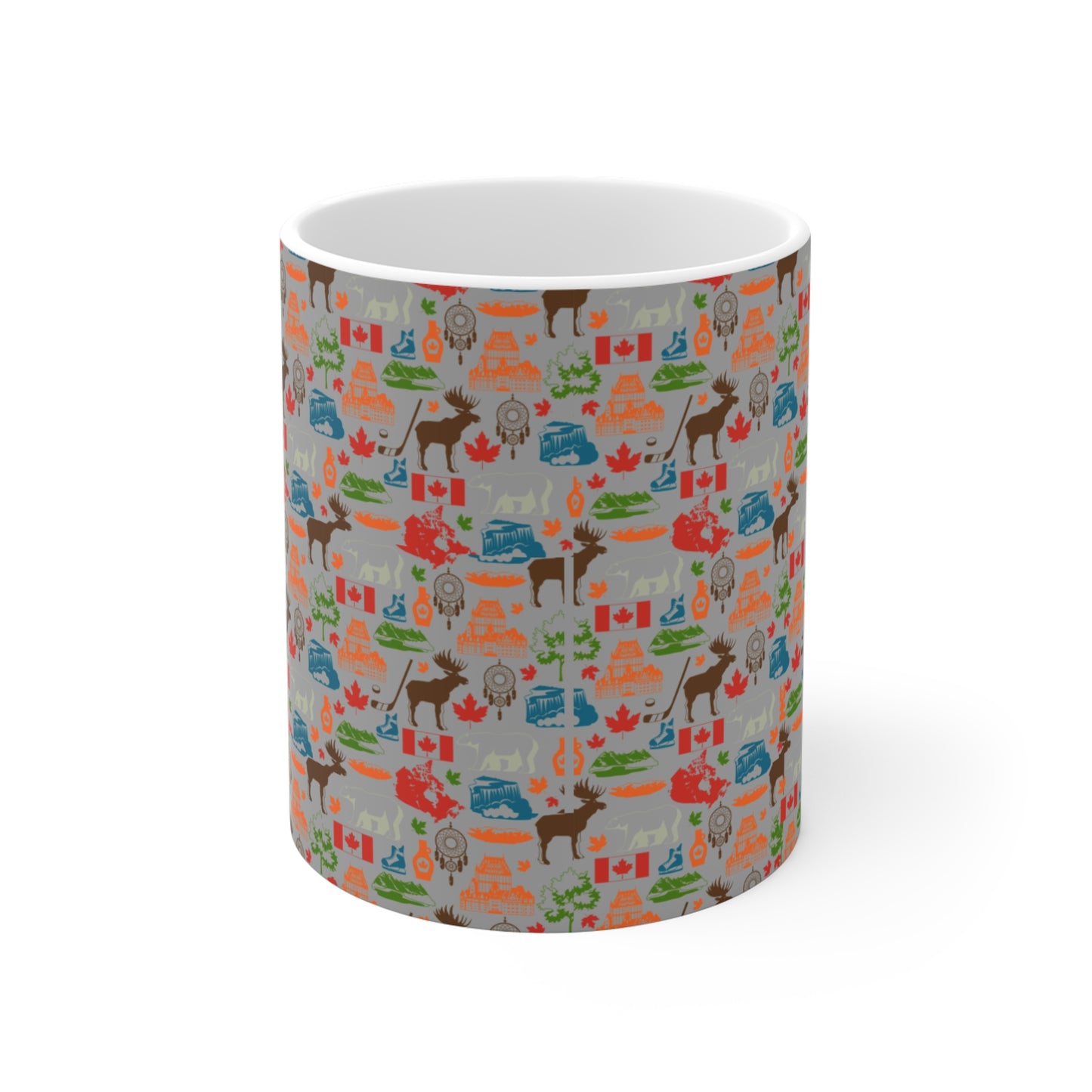 Adventure-Themed Ceramic Mugs - Perfect for Nature Lovers and Campers