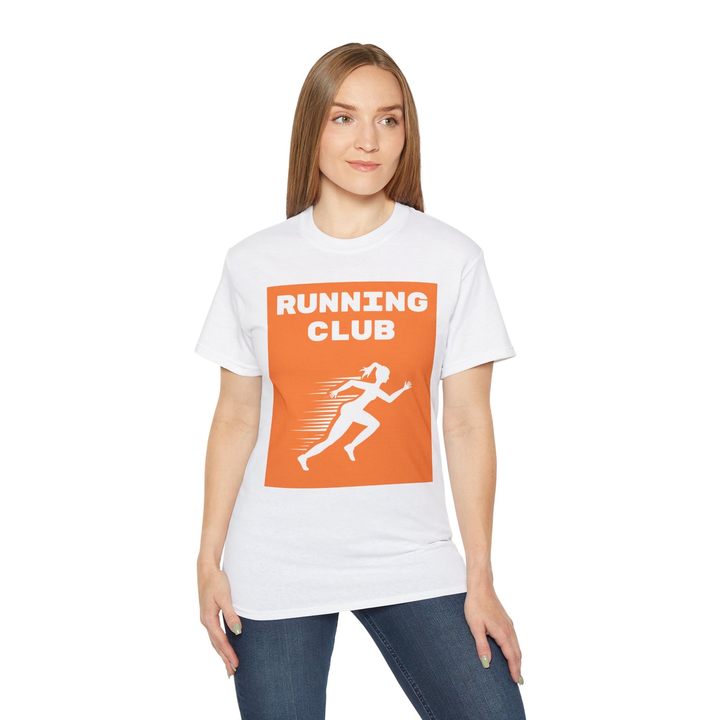 ‘Running Club’ Unisex Ultra Cotton Tee