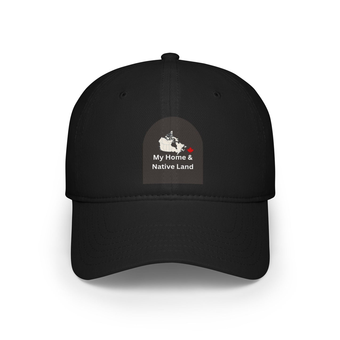 My Home & Native Land Low Profile Baseball Cap - Red Adjustable Hat