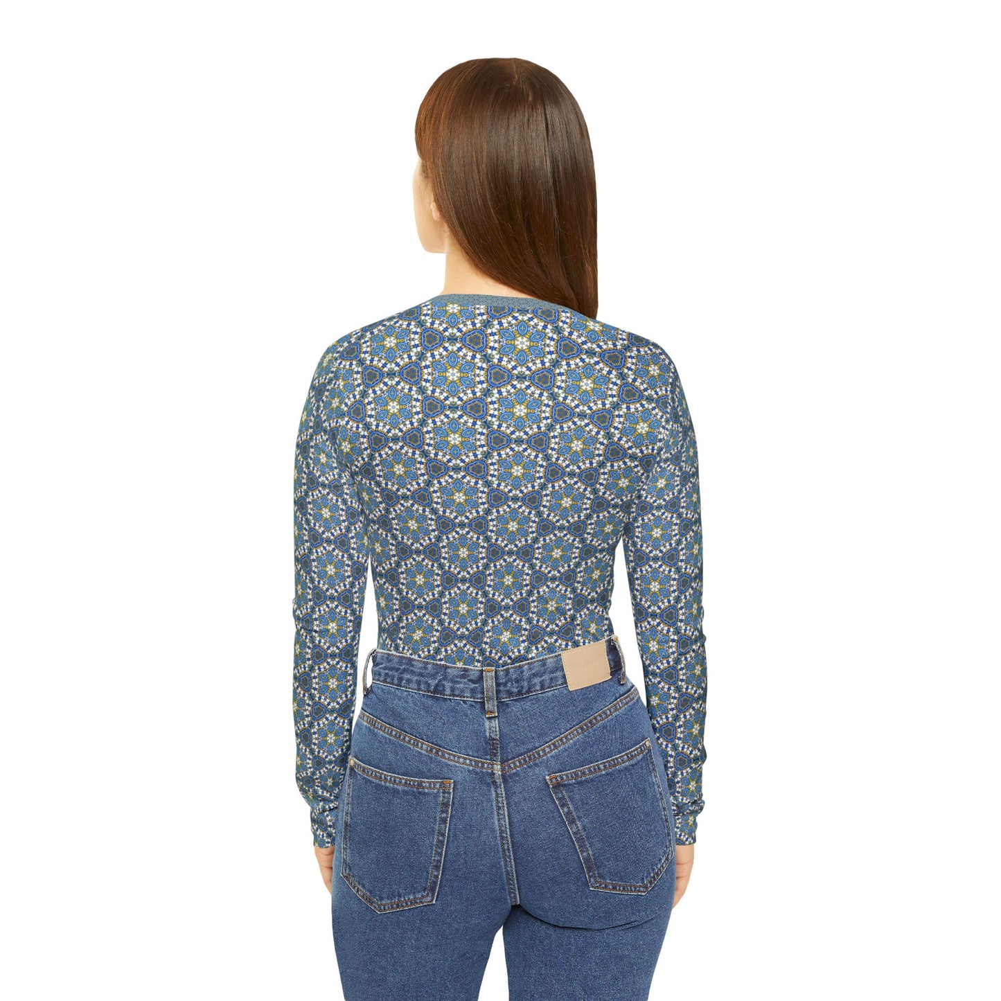 Boho Chic Long Sleeve V-Neck Shirt for Women