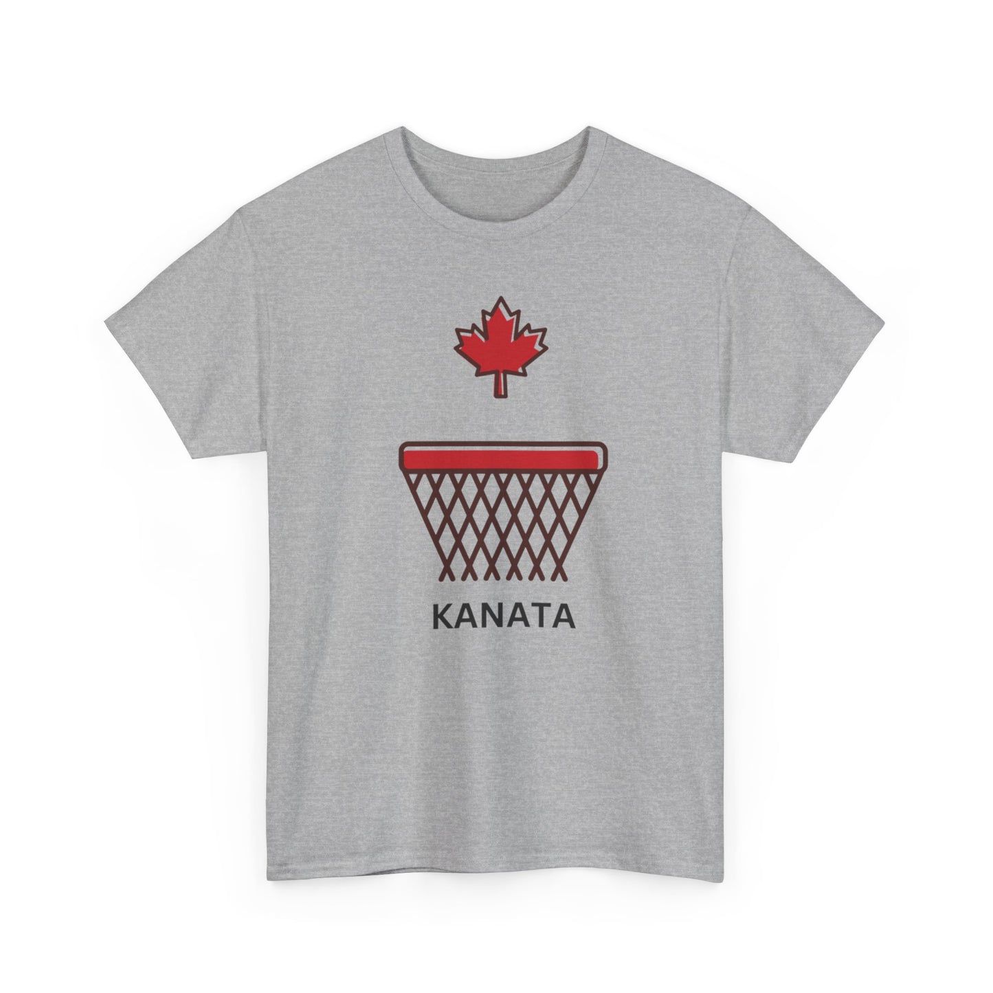 Unisex Heavy Cotton Tee - Kanata Basketball Canada Design