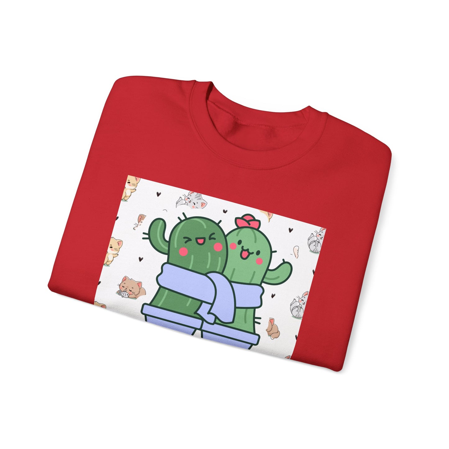 Cute Cactus Mom Sweatshirt - "I Love You Always & Forever"
