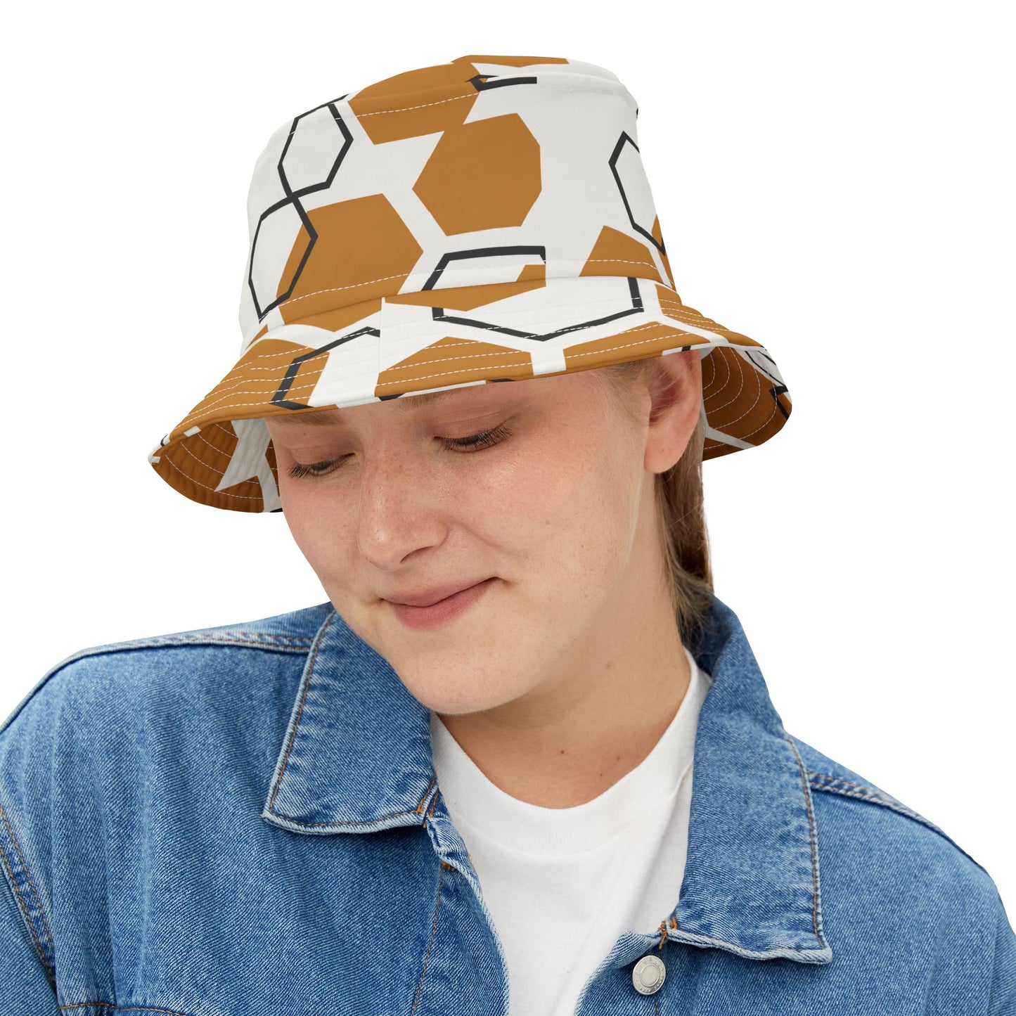 Trendy Bucket Hat, Summer Hat, Stylish Sun Protection, Casual Weekend Wear, Great Gift for Fashion Lovers, Unique Graphic Design