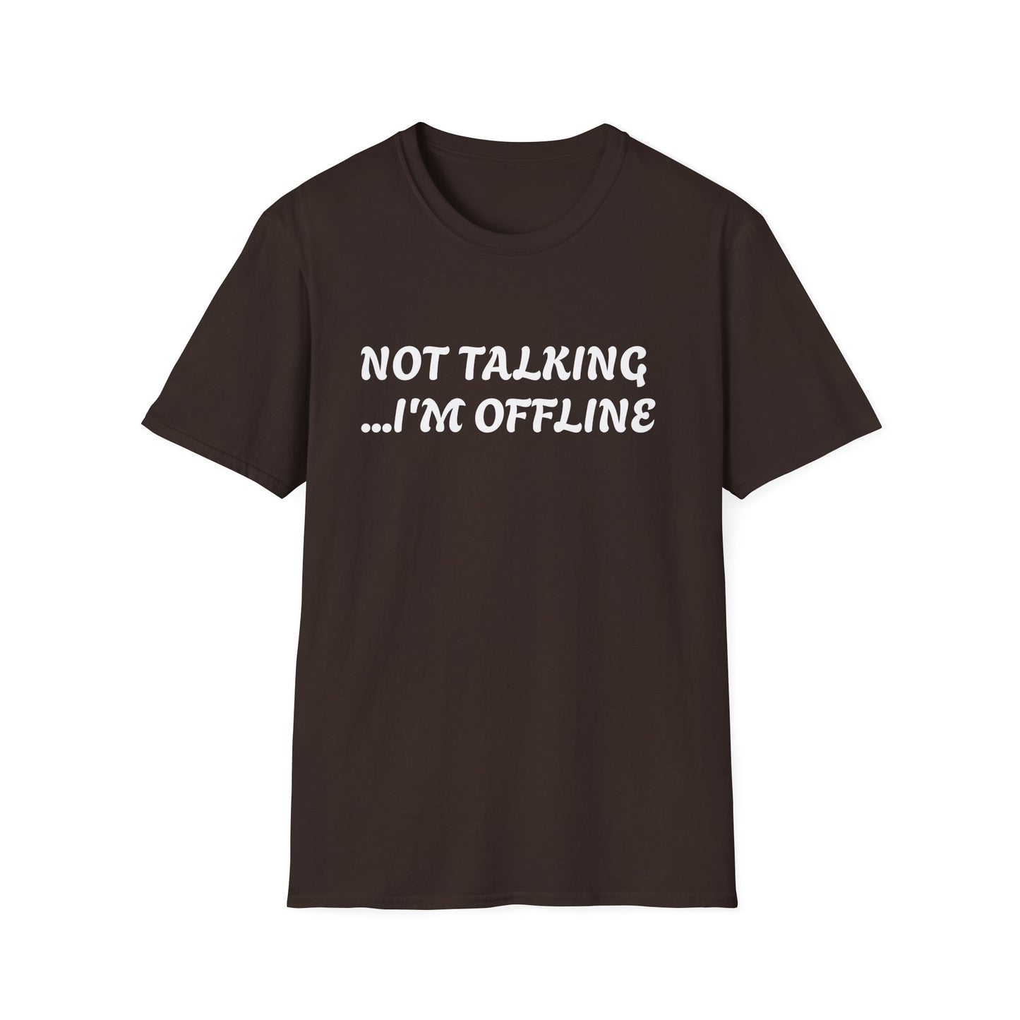 ‘I’M Offline’ Unisex Softstyle Tee