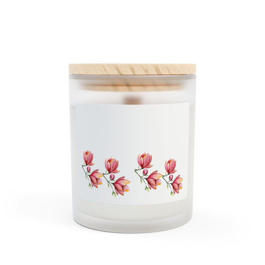 Frosted Glass Candle, 11oz
