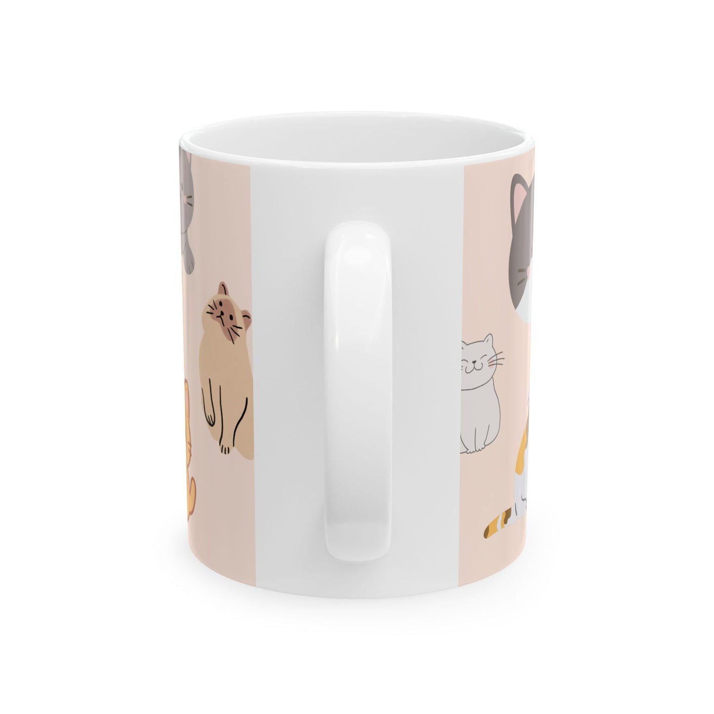 ‘Kitties’ Ceramic Mug, (11oz, 15oz)