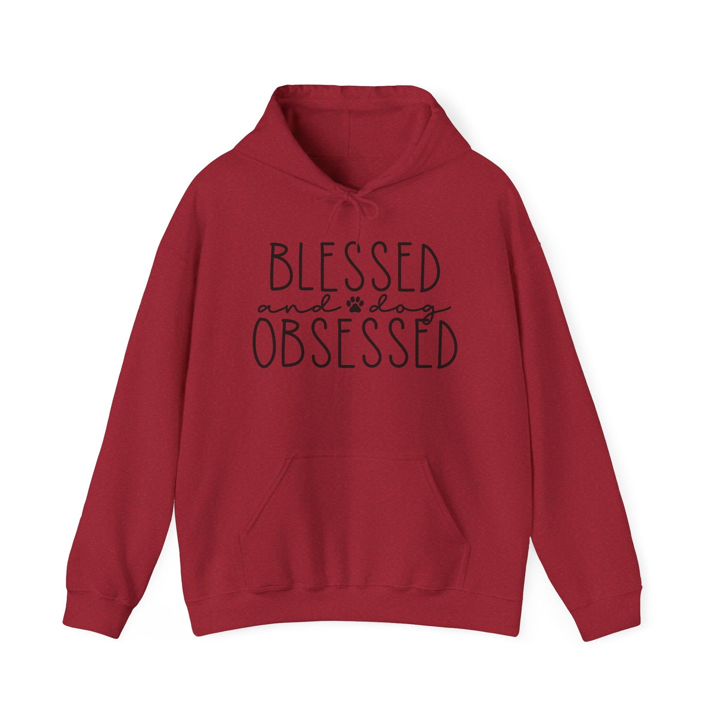 'Blessed & Dog Obsessed' Unisex Heavy Blend™ Hooded Sweatshirt