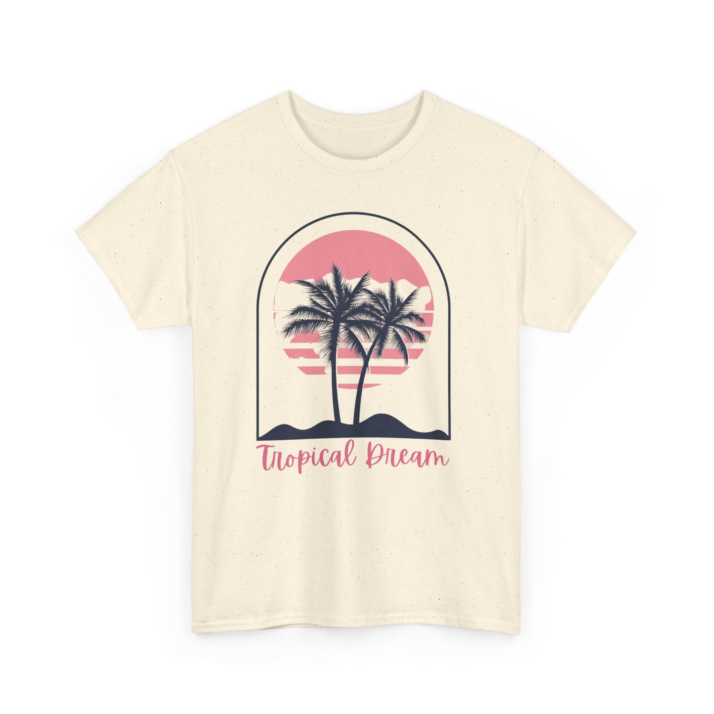 Tropical Dream Tee - Unisex Cotton T-Shirt, Summer Apparel, Beachwear, Vacation Shirt, Casual Outfit