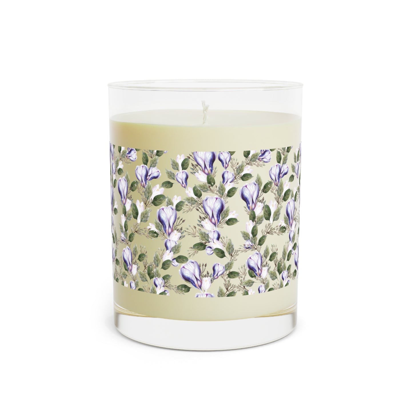 ‘Flowers’ Scented Candle - Full Glass, 11oz