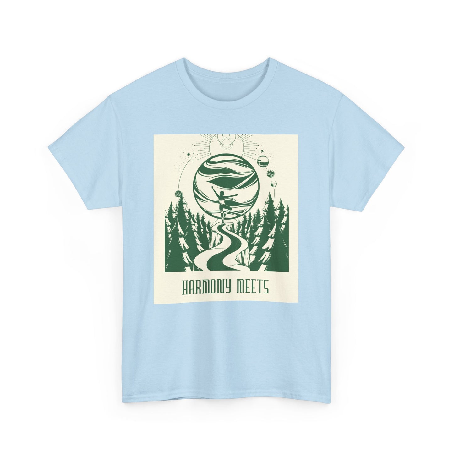 Nature-Inspired Harmony Tee | Unisex Heavy Cotton T-Shirt for Outdoor Lovers, Gifts for Friends, Eco-Conscious Apparel, Camping Gear, [...]