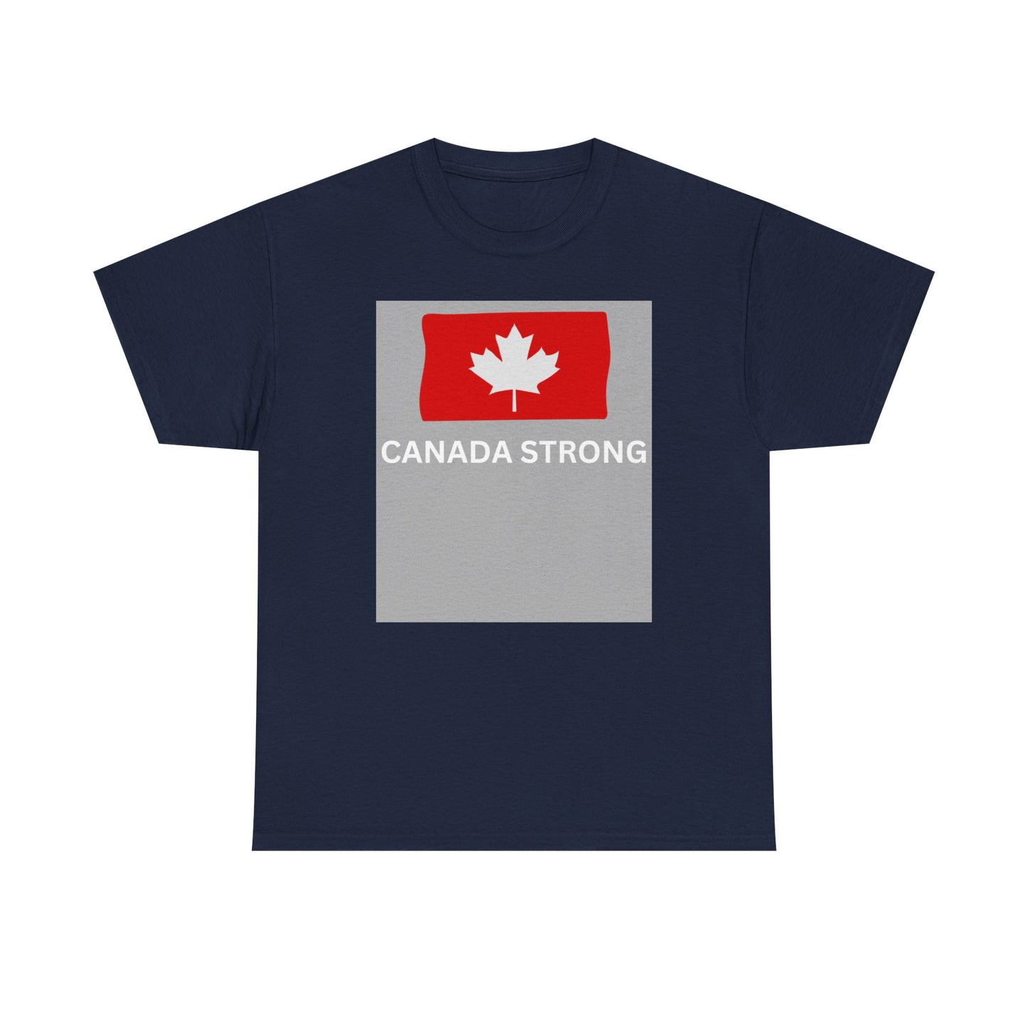 Canada Strong Unisex Heavy Cotton Tee - Celebrate Resilience in Style