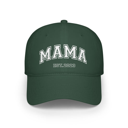 Mama Established 2023 Low Profile Baseball Cap