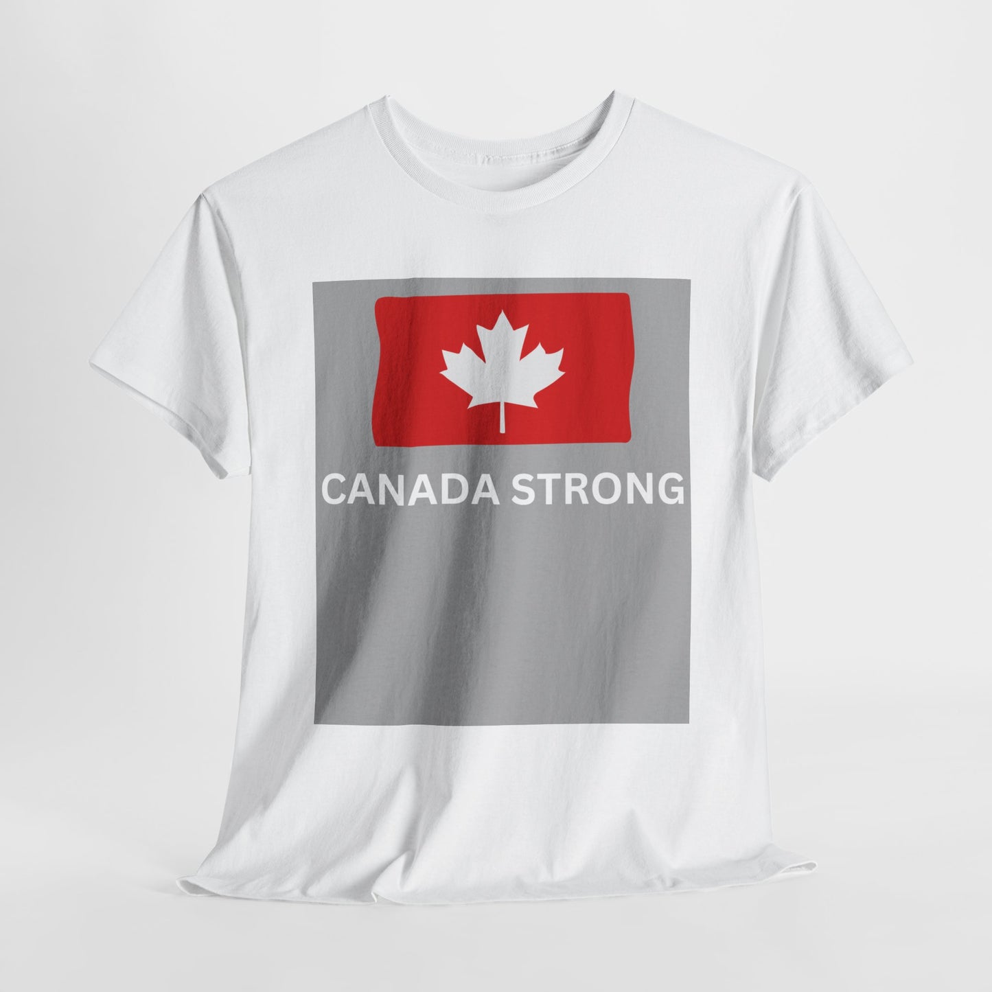 Canada Strong Unisex Heavy Cotton Tee - Celebrate Resilience in Style