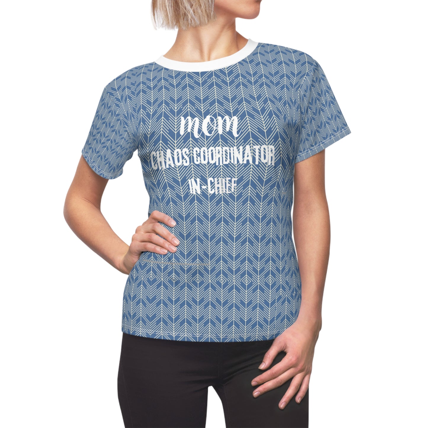 Mom Chaos Coordinator Cut & Sew Tee - Fun & Casual Women's T-Shirt