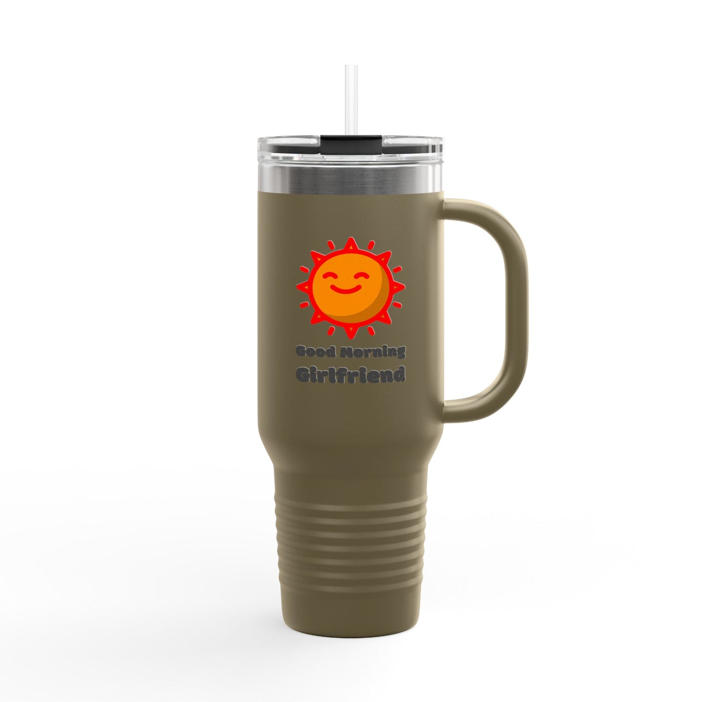 ‘Good Morning Girlfriend’ Insulated Travel Mug, 40oz