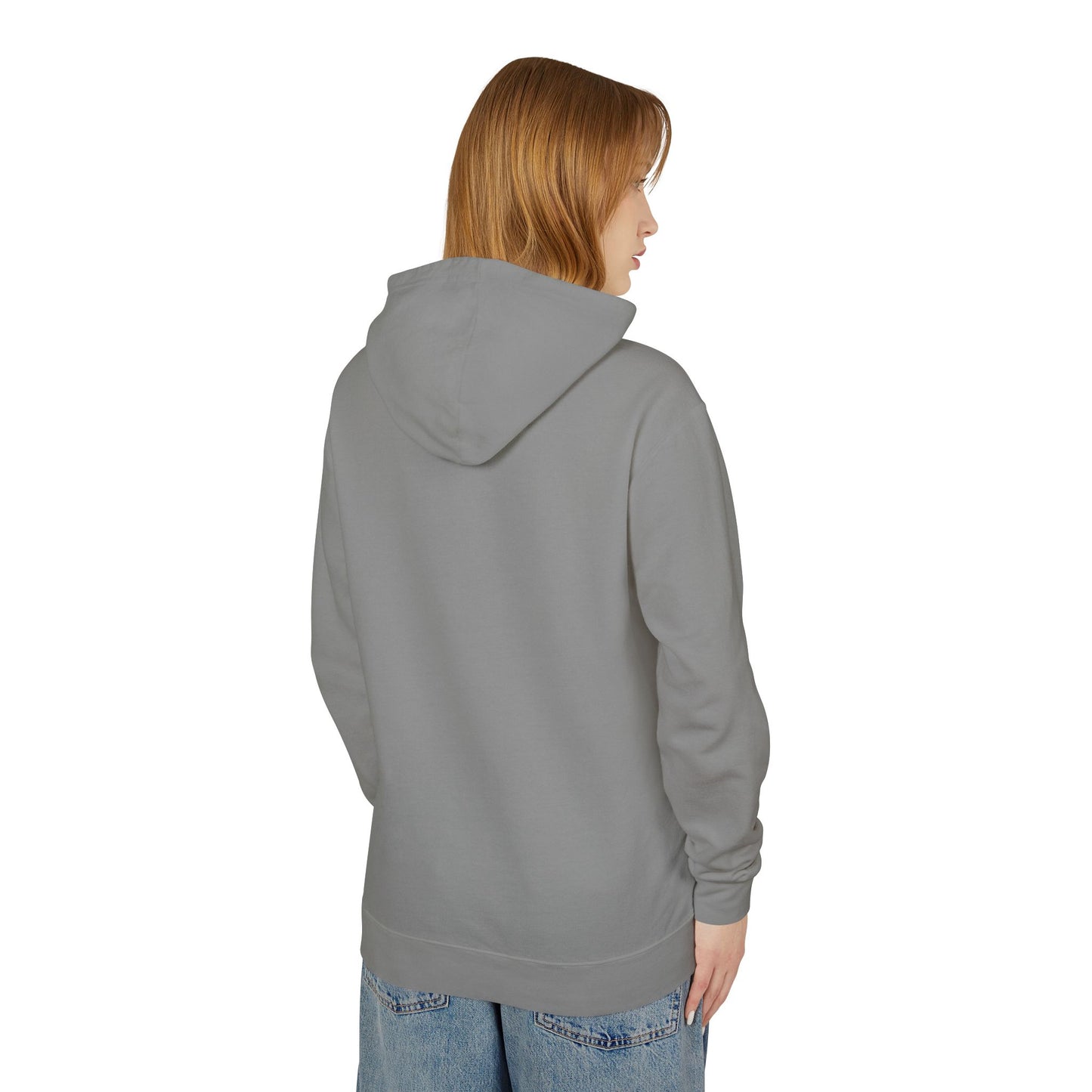 ‘I have plans with my dog’ Unisex Lightweight Hooded Sweatshirt